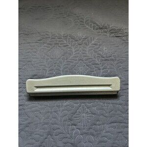 Vintage 1950's Mutual Adjustable No.20 Metal 3 Hole Paper Punch Desktop USA Home